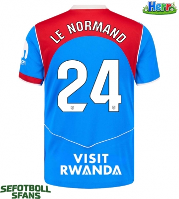 Atletico Madrid Robin Le Normand #24 Tredje Tröja 2025-26 Kortärmad